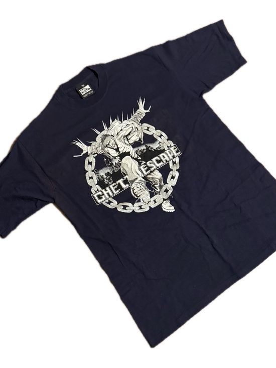 Other - Vintage 2000s Ghetto Escape Graphic T Shirt Mens XL Made USA Streetwear